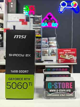 Видеокарта MSI GeForce RTX 5060 Ti SHADOW 2X OC PLUS [RTX 5060 Ti 16G SHADOW 2X OC PLUS] Донецк