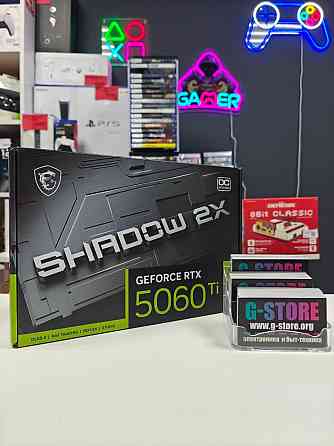 Видеокарта MSI GeForce RTX 5060 Ti SHADOW 2X OC PLUS [RTX 5060 Ti 16G SHADOW 2X OC PLUS] Донецк