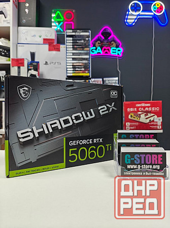 Видеокарта MSI GeForce RTX 5060 Ti SHADOW 2X OC PLUS [RTX 5060 Ti 16G SHADOW 2X OC PLUS] Донецк - изображение 1