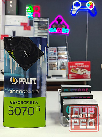 Видеокарта Palit GeForce RTX 5070 Ti GamingPro-S OC [NE7507TS19T2-GB2031U] Донецк - изображение 3