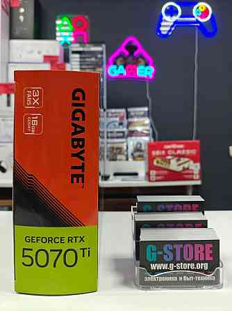 Видеокарта GIGABYTE GeForce RTX 5070 Ti WINDFORCE OC SFF [GV-N507TWF3OC-16GD] Донецк