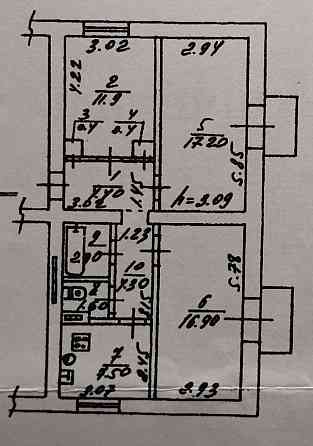 Продается 3-х комнатная квартира, ул. Лавренёва, 5-й участок Донецк