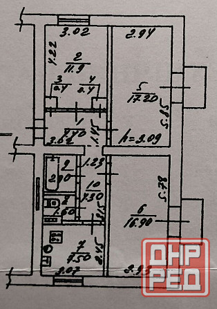 Продается 3-х комнатная квартира, ул. Лавренёва, 5-й участок Донецк - изображение 5