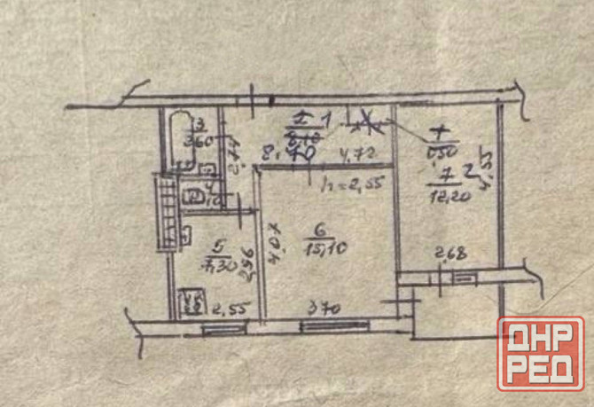 Продается 2к. квартира, Буденновский р-н, 48.8 м² Донецк - изображение 8
