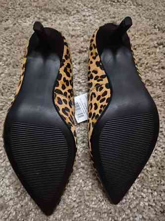 Туфли кожаные - мех пони Донецк