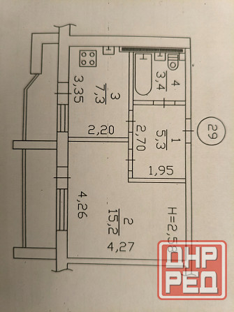 1к ул.Артёма 192 Донецк - изображение 1