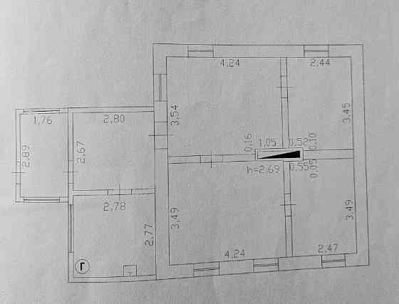 Продам дом 66 кв.метров 9 соток приватизированная земли. Российские документы готовы Макеевка