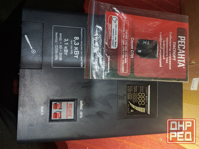 стабилизатор напряжения ресанта спн-8300 Донецк - изображение 1