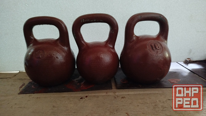 Гири 16 24 32 кг Донецк - изображение 1