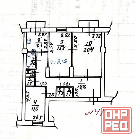 Продается 3х комнатная квартира г. Мариуполь Мариуполь - изображение 4