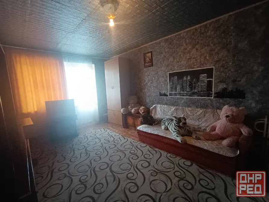 продам 1-комнатную квартиру на Текстильщике, центр, крупногабаритная гостинка Донецк - изображение 1