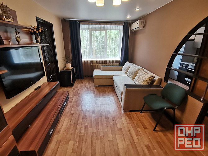 Сдаётся на долгий срок двухкомнатная квартира в Донецке, Калининский р-н, ул. Краснофлотская, 1-й эт Донецк - изображение 4