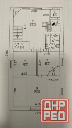 Дом,180 м2, Ленинский р-н, мкр-н Звёздный, 8,5 млн руб Донецк - изображение 6