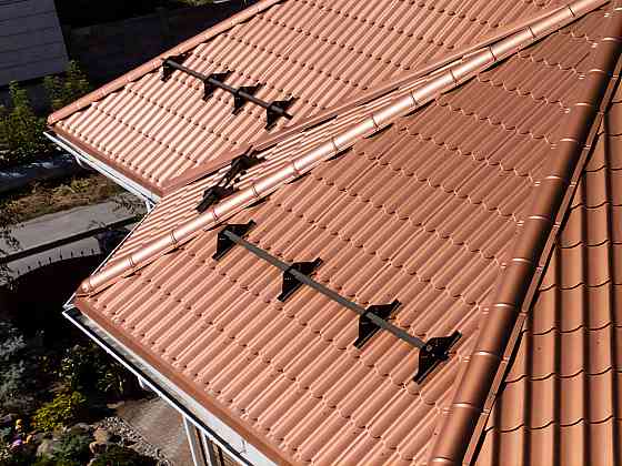 Металлочерепица, профиль металлический для кровли, имитация черепицы Донецк