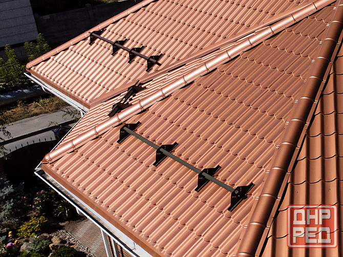 Металлочерепица, профиль металлический для кровли, имитация черепицы Донецк - изображение 1