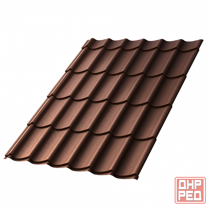 Металлочерепица, профиль металлический для кровли, имитация черепицы Донецк - изображение 2