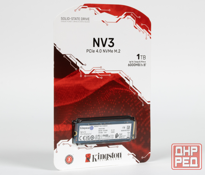 SSD Kingston NV3 M.2 2280 SNV3S/1000G 1ТБ Донецк - изображение 1