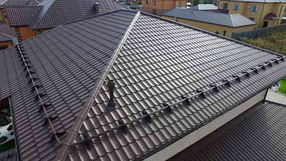 Металлическая черепица, профиль декоративный для кровли от производителя с гарантией Донецк