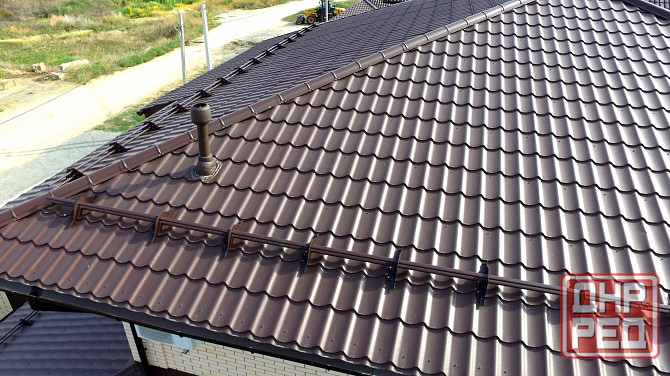 Металлическая черепица, профиль декоративный для кровли от производителя с гарантией Донецк - изображение 1