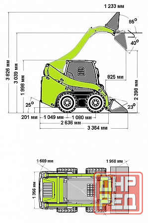 Мини-погрузчик Zoomlion ZS080V Донецк - изображение 8