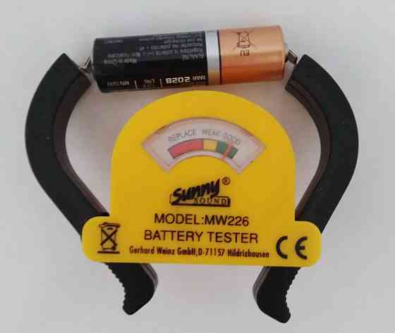 Тестер для батареек и крон Донецк