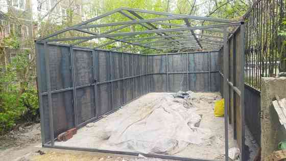 Гараж металлический 6х4х2 м. Донецк