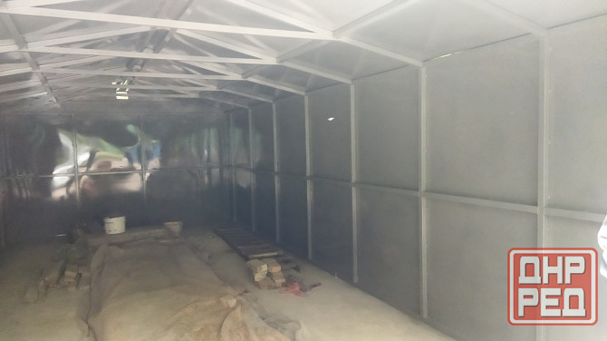 Гараж металлический 6х4х2 м. Донецк - изображение 2