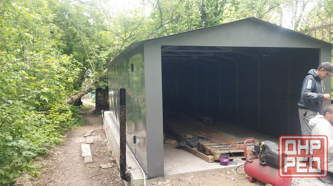 Гараж металлический 6х4х2 м. Донецк - изображение 3