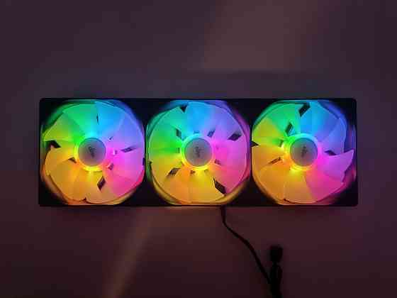 120 mm тройной кулер aigo argb Донецк