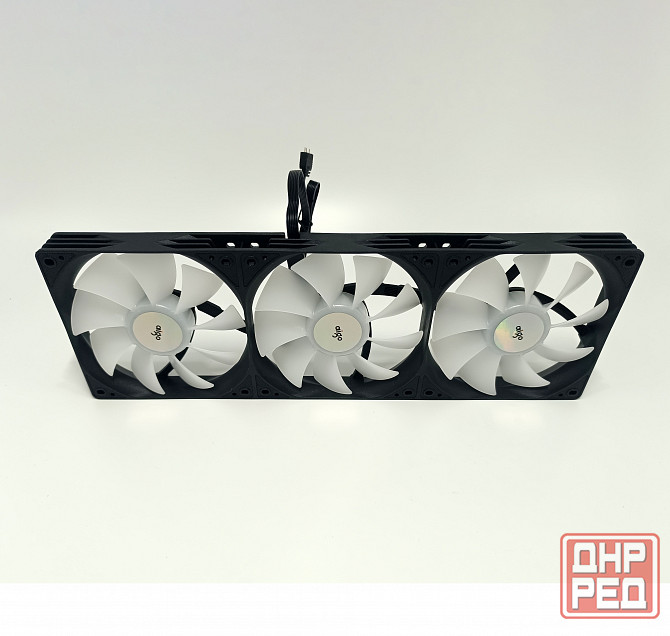 120 mm тройной кулер aigo argb Донецк - изображение 5