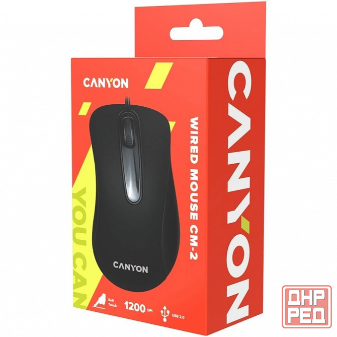 Мышь Canyon Cne-Cms2 Black Usb (арт-5592) Донецк - изображение 1