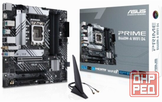 Материнская плата Asus Prime B660m-A Wifi D4 (Lga1700, Matx) (арт-9463) Донецк - изображение 1