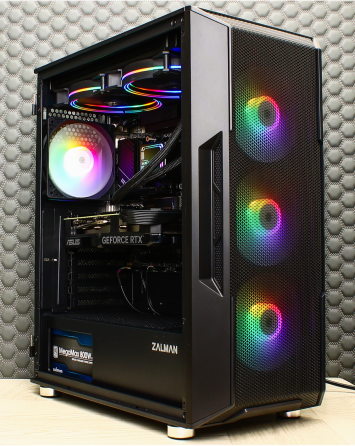 Игровой компьютер Byte-Platfrom | Intel Core I5-13600kf (14ядер/20потоков) | Zalman 800w | Wi-Fi | S Донецк