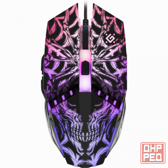 Мышь Defender Prototype Gm-670l, черный (52670) оптический, 2400 Dpi, Usb (арт-1705) Донецк - изображение 1