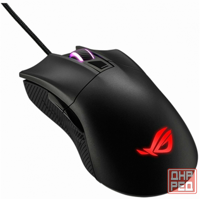 Мышь Asus Rog Gladius Ii Core, проводная, Usb, 12000dpi, оптическая, черная (арт-4134) Донецк - изображение 1