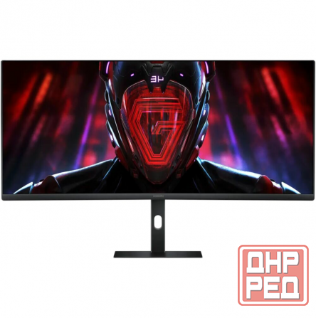 Игровой монитор 34" Xiaomi Curved Gaming Monitor G34wqi 3440x1440, 180 гц, Va (Ela5454eu) черный (ар Донецк - изображение 1