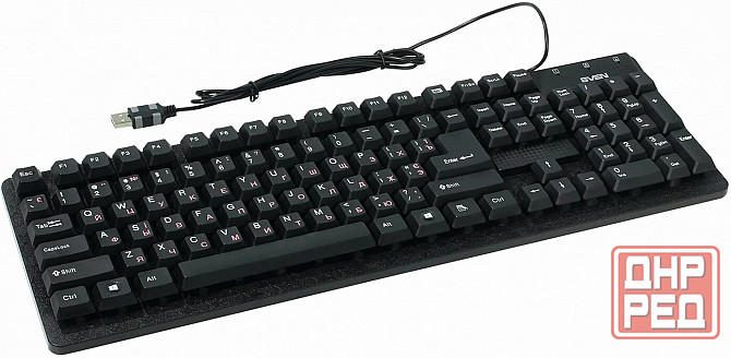 Клавиатура Sven проводная Standard 301, Usb, 104 клавиши, черная (Sv-03100301ub) (арт-6102) Донецк - изображение 1