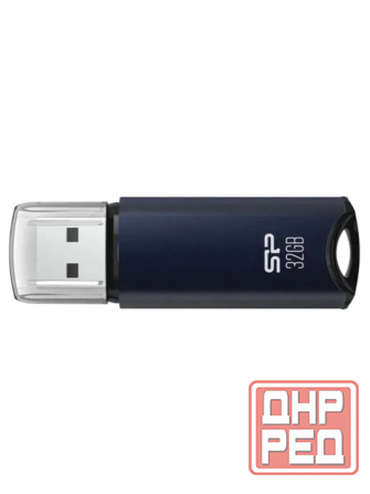 Usb-флешка Silicon Power Marvel M02 Sp032gbuf3m02v1b 32gb Usb 3.0, синий (арт-6469) Донецк - изображение 1