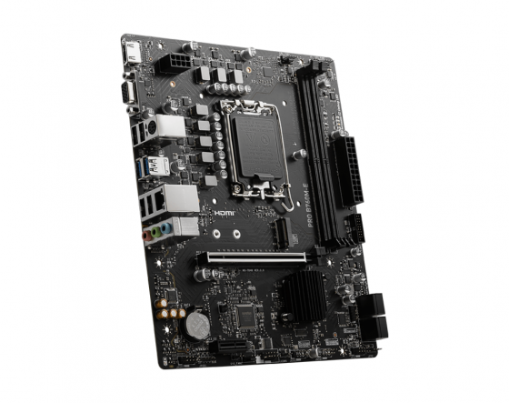 Материнская плата Msi Pro B760m-E Ddr5, Lga 1700, Intel B760, Matx, Ret (арт-7425) Донецк