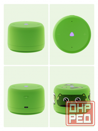 Умная колонка яндекс станция лайт 2 с алисой, без часов, 6 вт, зелёный (арт-9794) Донецк - изображение 2