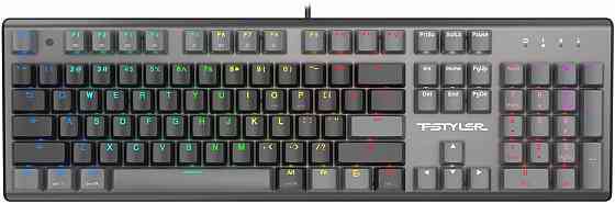 Клавиатура A4tech Fstyler Fs100 Neon механическая черный Usb For Gamer Led (Fs100) (арт-9813) Донецк