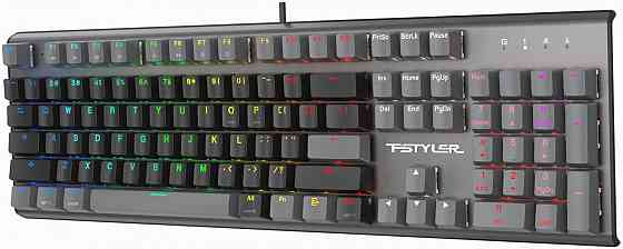 Клавиатура A4tech Fstyler Fs100 Neon механическая черный Usb For Gamer Led (Fs100) (арт-9813) Донецк