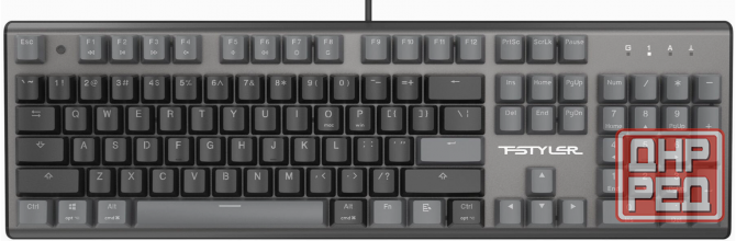 Клавиатура A4tech Fstyler Fs100 Neon механическая черный Usb For Gamer Led (Fs100) (арт-9813) Донецк - изображение 2