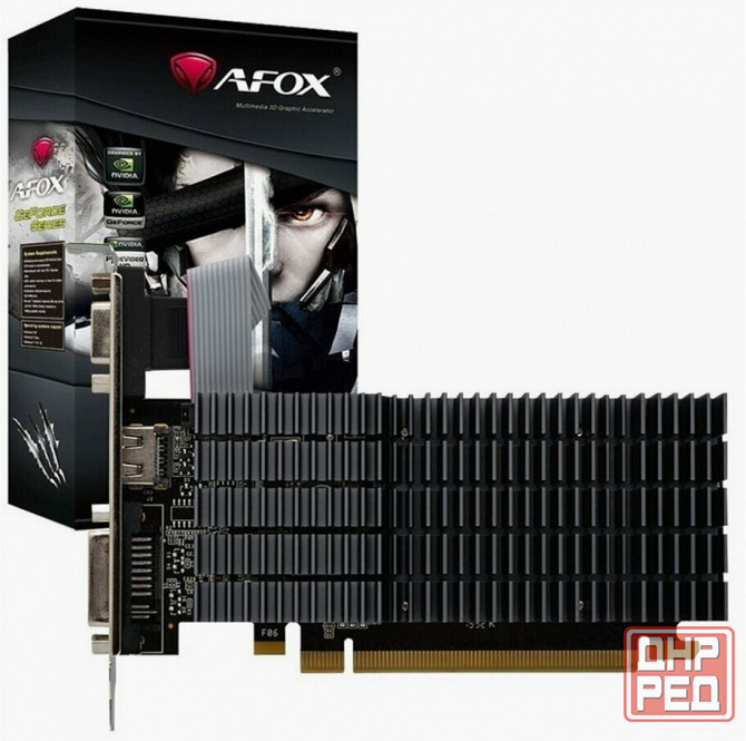 Видеокарта Afox Geforce 210 1 гб (Af210-1024d2lg2) (арт-2943) Донецк - изображение 1