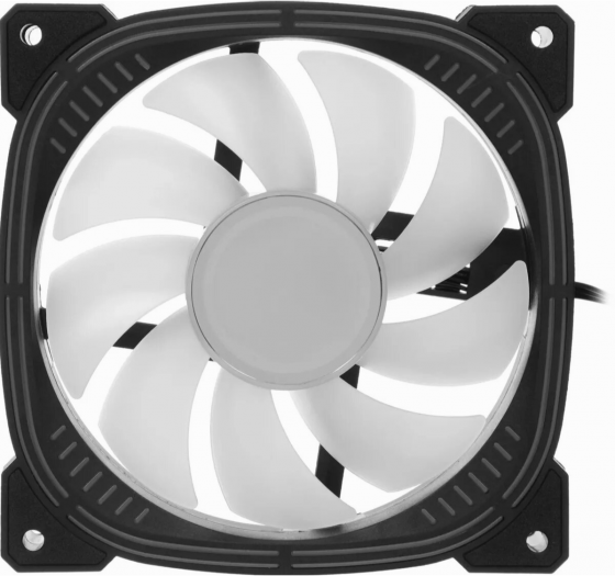 Вентилятор для корпуса Formula Nulight 12bk Rgb 120х120x25 черный 3-Pin 4-Pin (Molex) 19.06дб (Nulig Макеевка