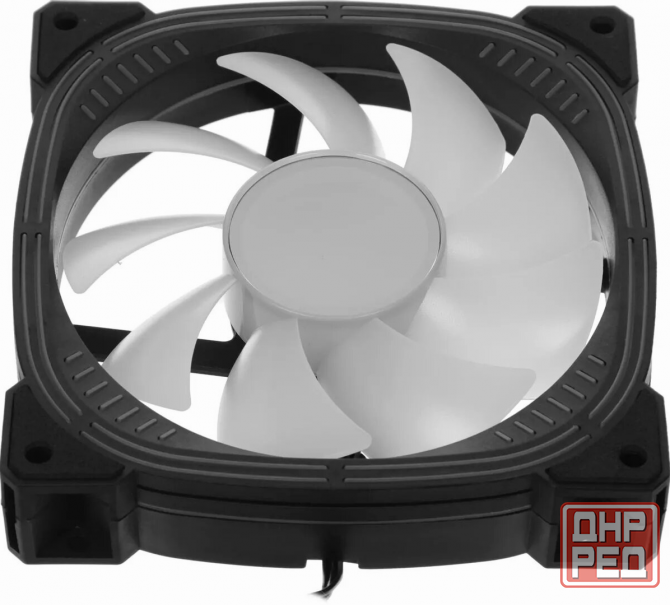 Вентилятор для корпуса Formula Nulight 12bk Rgb 120х120x25 черный 3-Pin 4-Pin (Molex) 19.06дб (Nulig Макеевка - изображение 4