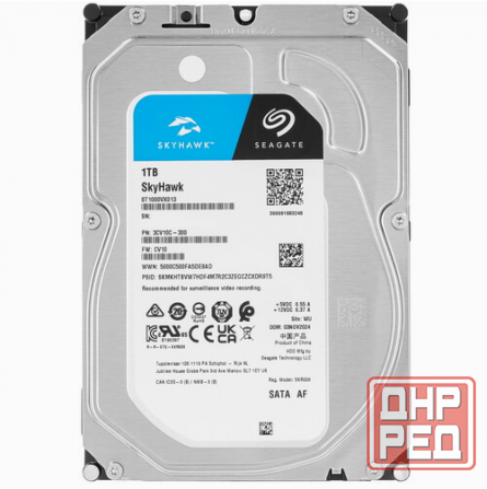 Жесткий диск 1 тб Seagate Skyhawk [St1000vx013] (арт-2231) Макеевка - изображение 1