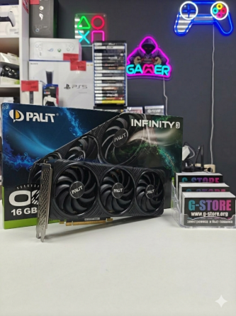 Видеокарта Palit GeForce RTX 5060 Ti Infinity 3 [NE7506T019T1-GB2061S] Донецк