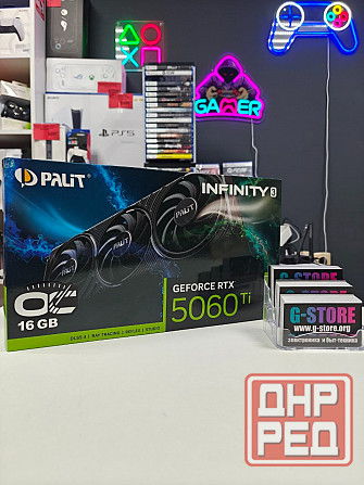 Видеокарта Palit GeForce RTX 5060 Ti Infinity 3 [NE7506T019T1-GB2061S] Донецк - изображение 1