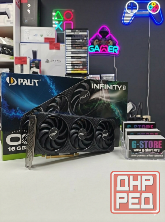 Видеокарта Palit GeForce RTX 5060 Ti Infinity 3 [NE7506T019T1-GB2061S] Донецк - изображение 1